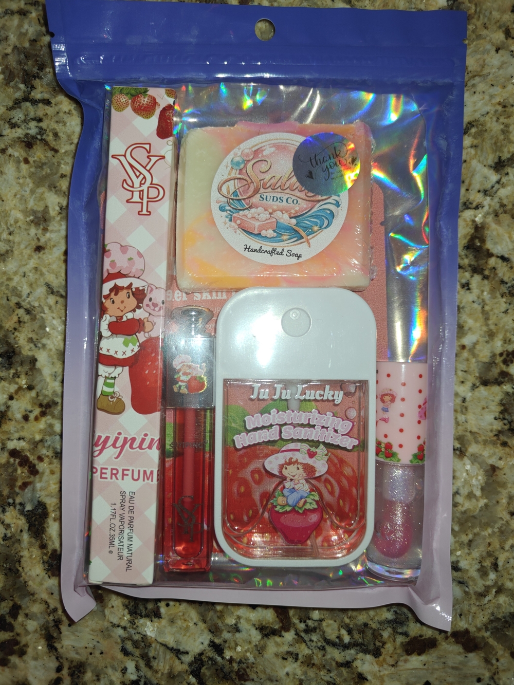 Strawberry Shortcake-Themed Beauty Gift Set